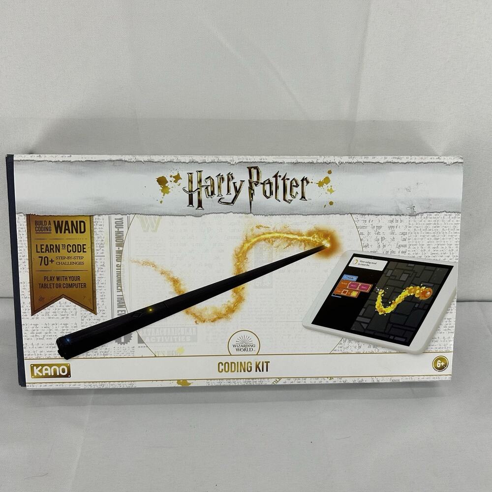 Kano 1007 Harry Potter Coding Kit - Gray NEW Open box